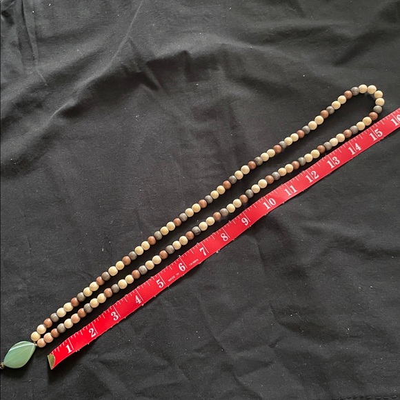 Hand assembled beaded necklace tree of life - Picture 6 of 6